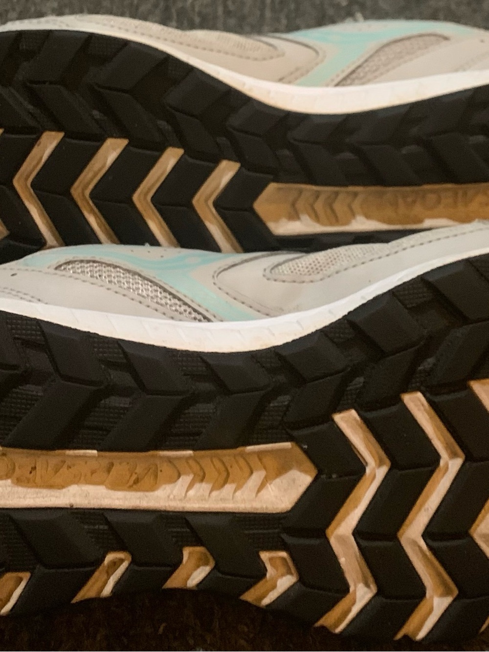 Women Saucony Cohesion 13 Running Shoes Gray/Teal Sz. 10 - Picture 6 of 6